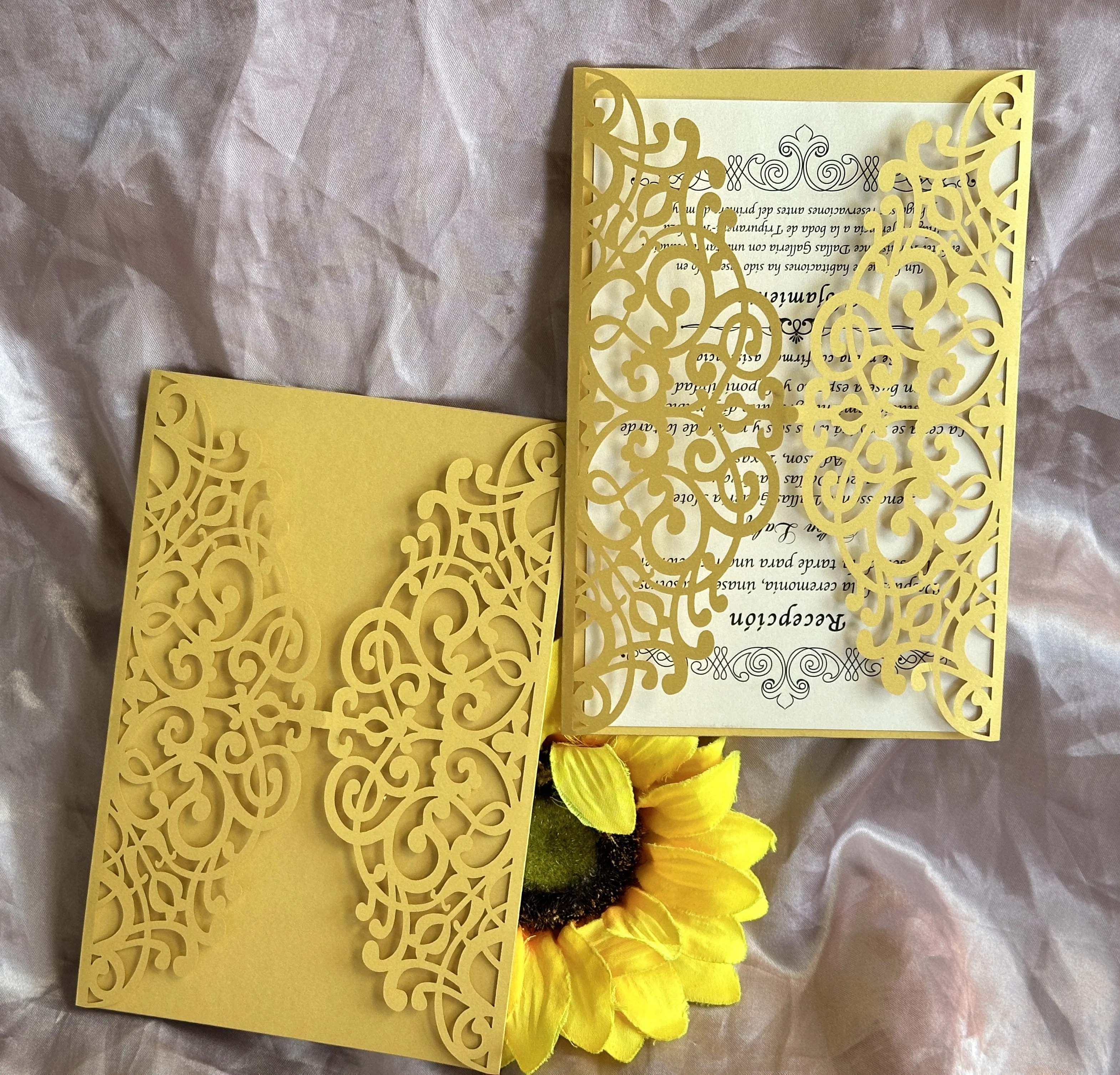 

KKAYLEE Винтажные свадебные приглашения с лазерной резкой 10 шт.