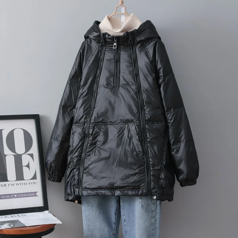 New Women Down Jacket Casual Style Autumn Winter Coats And Parkas Female Outwear