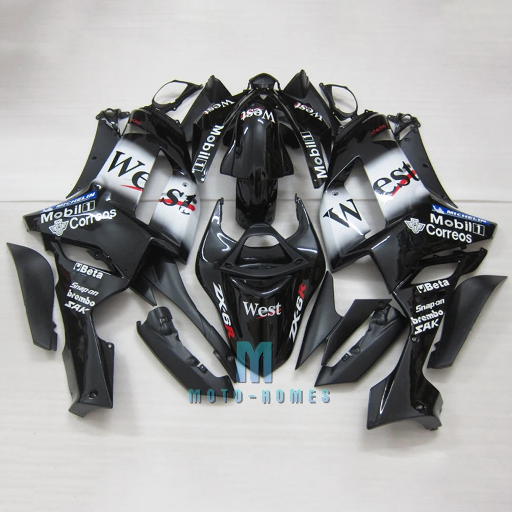 

Индивидуальные комплекты обтекателей для ZX 6R 2007 2008 Kawasaki Ninja 636 ZX6R 07 08 мотоцикл с литьем под давлением, эвакуационный велосипед для восстановления