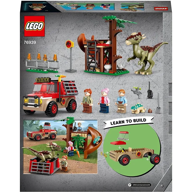 Конструктор LEGO Побег Динозавров Юрского периода 76939 стартовый набор с фигурками