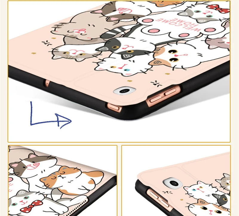 Чехол Mi Pad 5 для планшета xiaomi умный чехол mi pad pro MiPad 4 Plus 10 1 дюйма мягкий кожаный PAD -