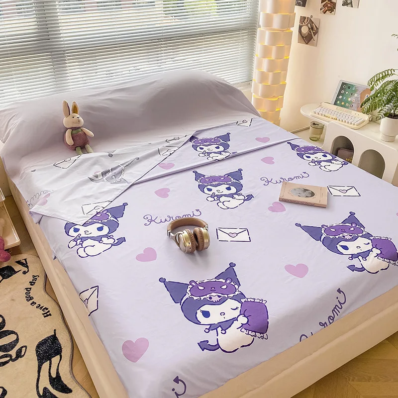 

Sanrio Kuromi Cinnamoroll Hello Kitty Separate Dirt Sleeping Bag Travel Portable Cotton Sheet Quilt Cover Cute Bedding Gift