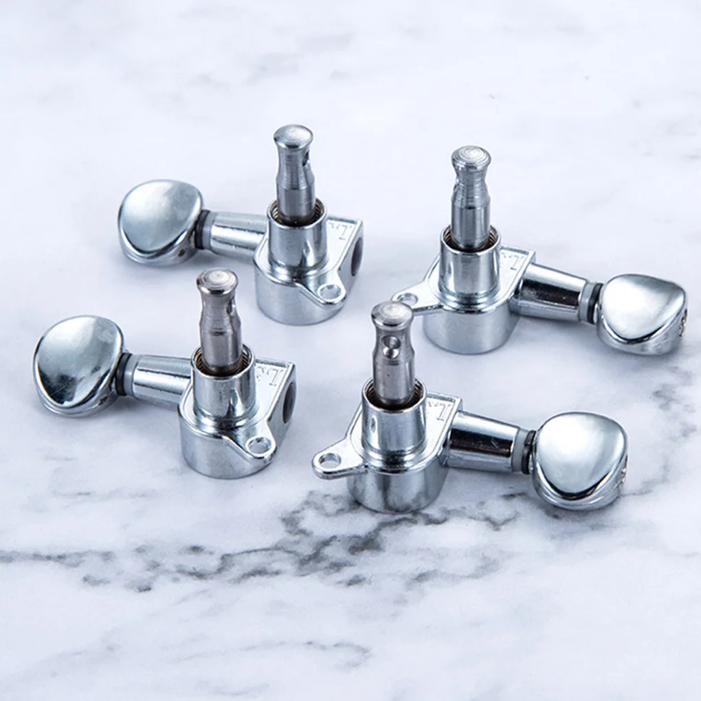 

6 PCS Guitar String Tuning Pegs Tuner Full-closed Tuner Machine Heads for Electric Guitar Folk Acoustic Guitar Tuning Pegs