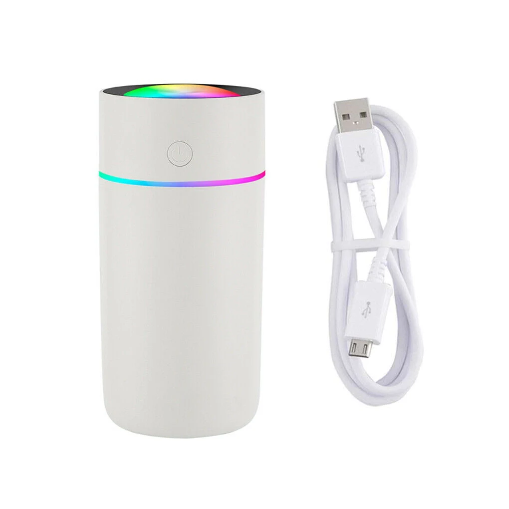 

320ml Air Humidifier Silent Creative Color Light Air Diffuser Portable Mist Maker USB Charging Automatic Timer Humidifier