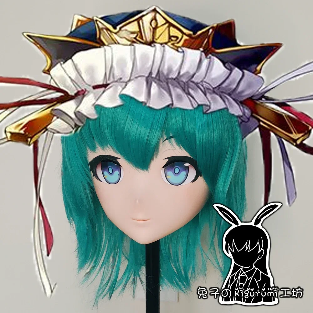 (R-Mask 05) Полная голова Смола Аниме Touhou Project Shikieiki Yamaxanadu Маска кигуруми BJD