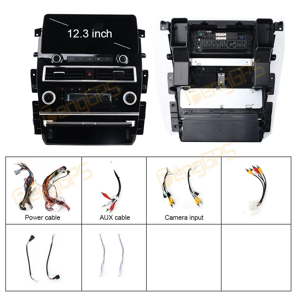 Автомагнитола 2DIN для Nissan Armada патруль QX80 QX56 Royale SL Y62 2010 - 2020 Android мультимедийный