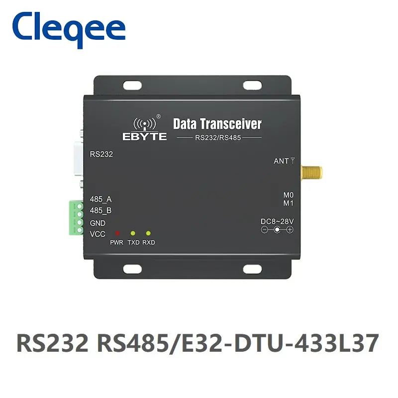 E32-DTU-433L37 Lora Long Range RS232 RS485 SX1278 433mhz 5W IoT uhf Wireless Transceiver 433 mhz Transmitter Receiver Module