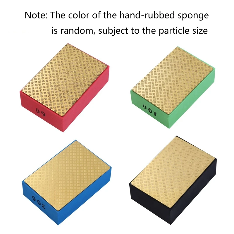 

Diamond Hand Pad Glass Wood Trimming Polishing Polishing Deburring Wipe Board