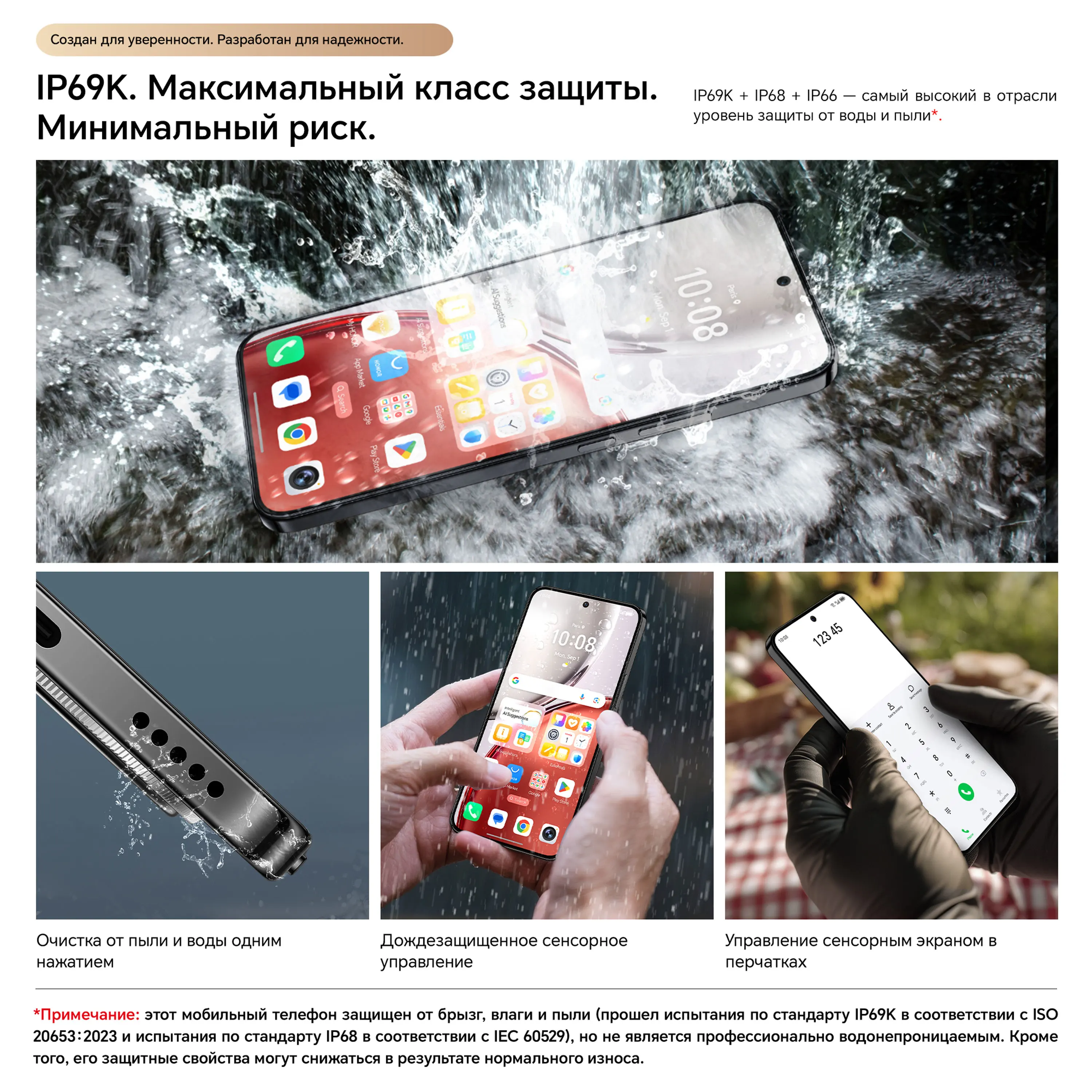 Фото 2026 Honor X9d Global 5G Android Smartphone Mobile Phone with Snapdragon 6 Gen 4 Processor 8300 mAh 108 MP Cameras №5