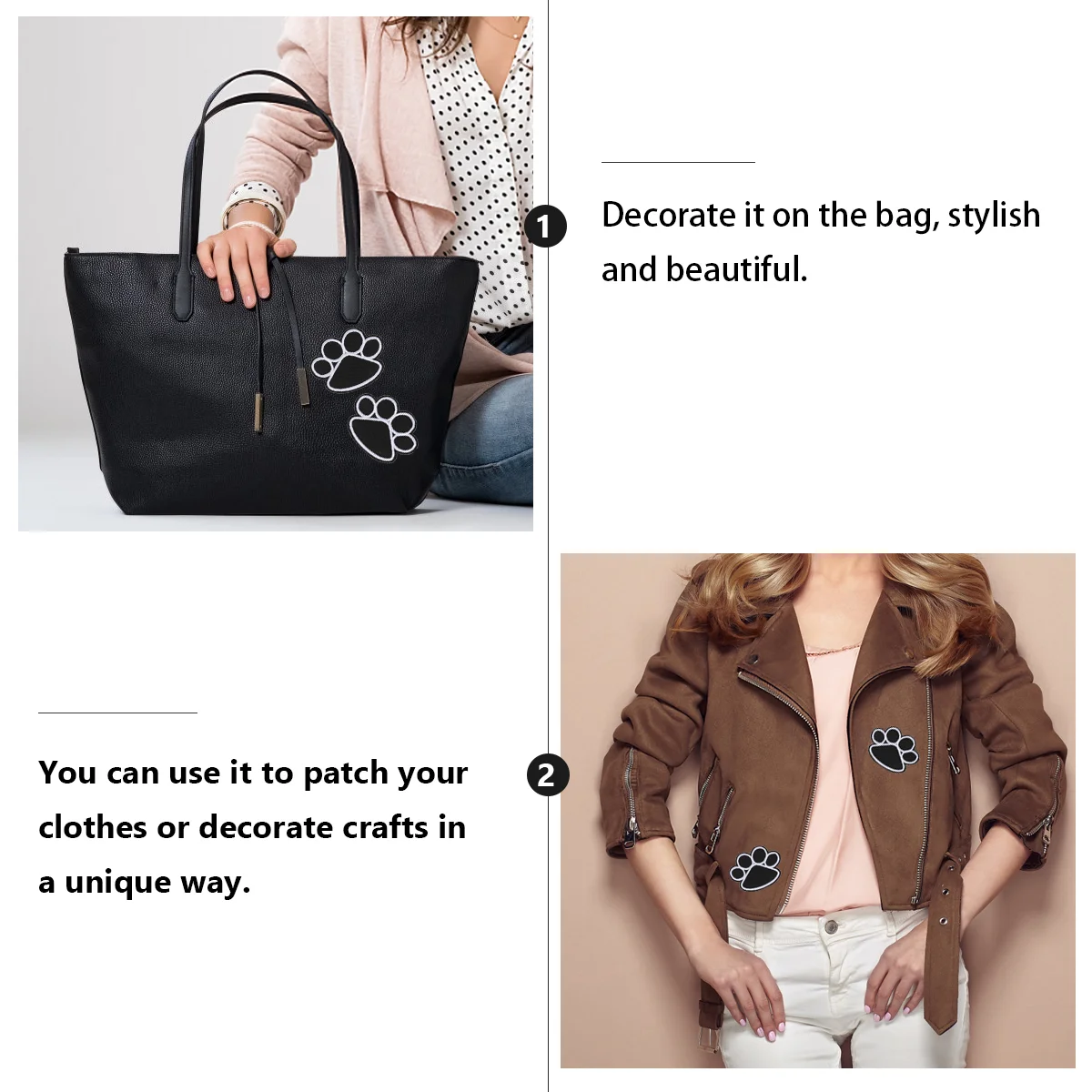 Наклейки на тканевые нашивки наклейки в виде лапы собаки аксессуары для одежды с