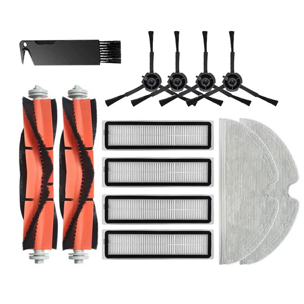 

13 Pcs Main Side Brush Filters Mop Cloth for Dreame L10 Pro D9 Robotic Vacuum Cleaner Replacement Parts Kits