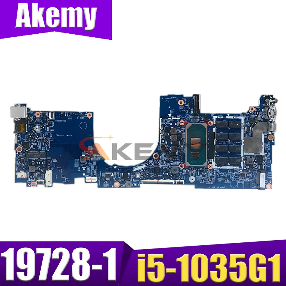 

Akemy 19728-1 13CS iCL For HP Laptop motherboard mainboard W/ i5-1035G1 CPU + 8G-RAM UMA