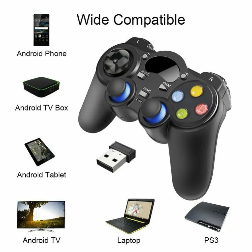

Wireless Gamepad For Nintendo Switch Game Controller Accessories For Smart Tv Box Android Joypad For Ps3 Pc Android Windows 2.4g