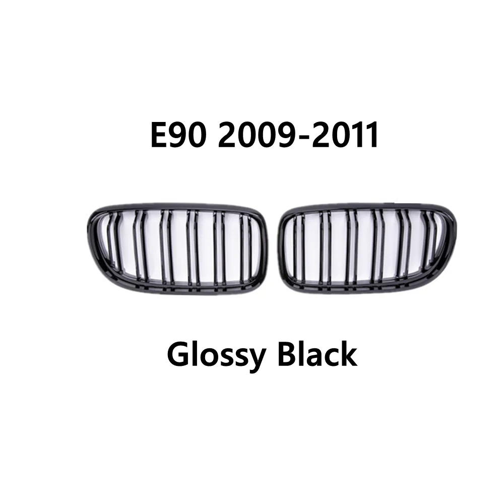 Передний бампер решетка почек для BMW E92 E93 M3 2006-2009 глянцевая черная двойная
