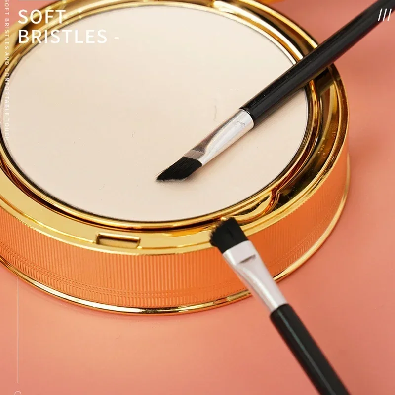 Кисть для бровей с косым коническим лезвием макияжа портативная кисти длинным