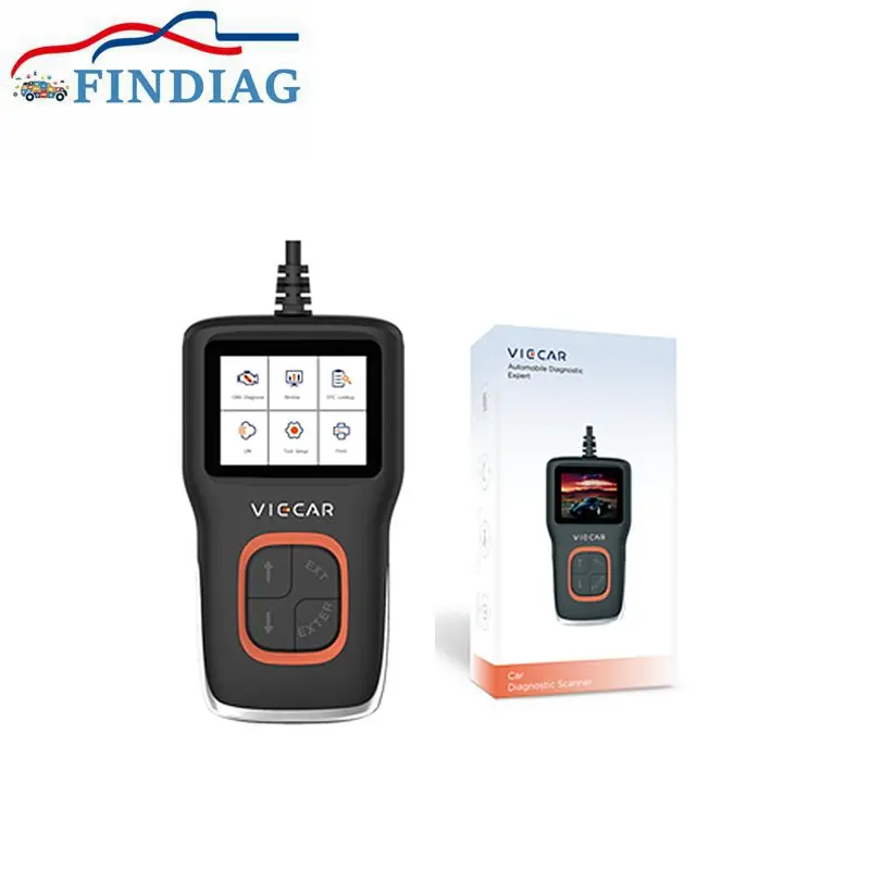 Считыватель кодов автомобиля Viecar VP101 OBD 2 EOBD/OBD2 сканер для BMW для Opel диагностический Автомобильный сканер PK ELM 327 CR3001