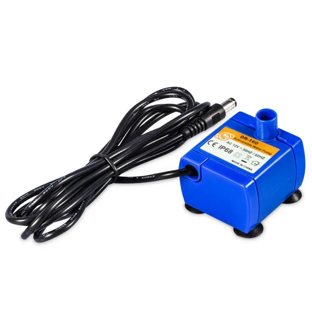 

Pet Cat Silent Submersible Electric Drinking Fountain Water Pump Replacement HOT