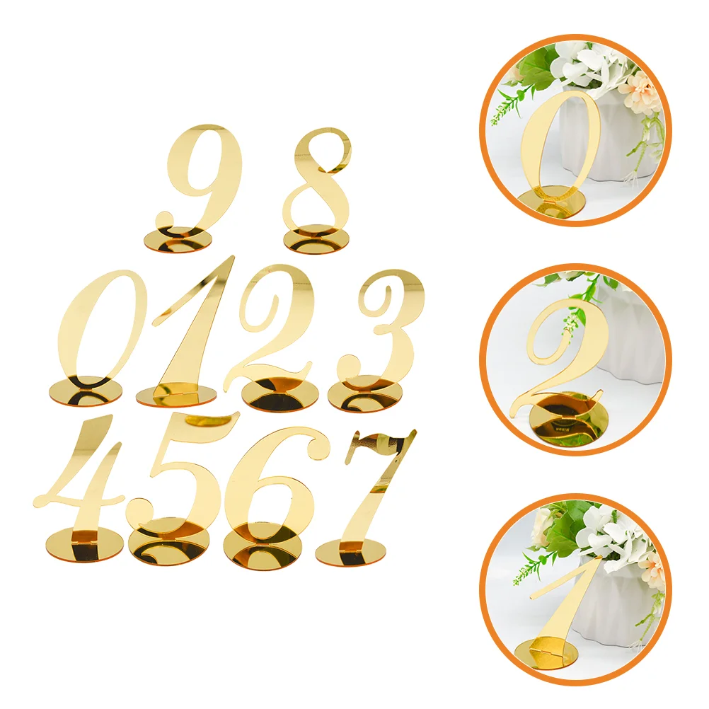 

Table Wedding Numbers Number Holdersholderplacereception Photo Stands Acrylic Memo Clips Seating Setting Modern Menu Note Name