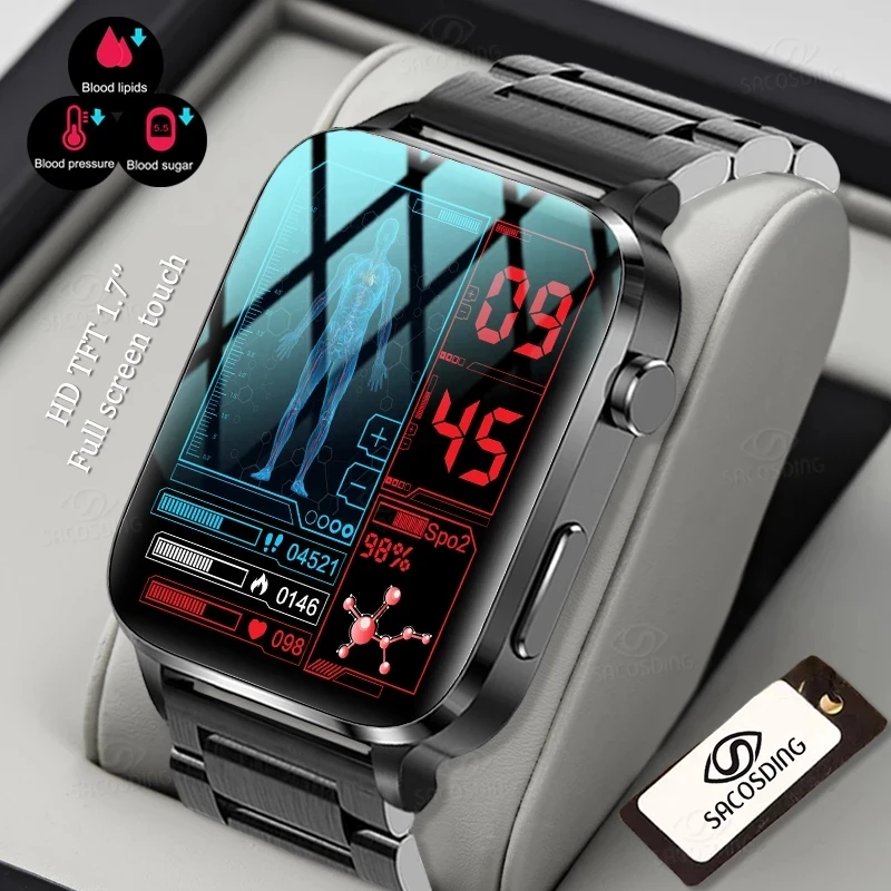 

2022 New Sport Smart Watch Men Sangao Laser Health Heart Rate Blood Pressure Fitness Watch IP68 Waterproof Smartwatch For Xiaomi