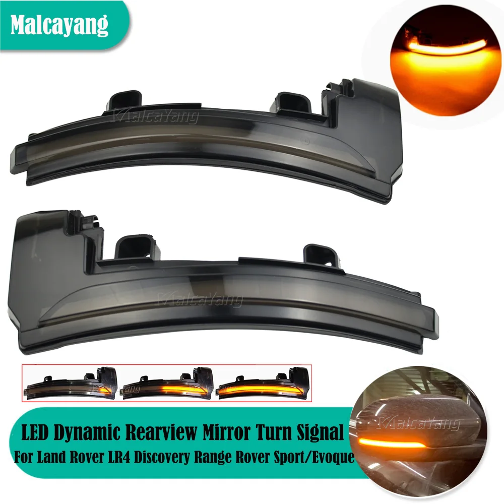 

Hight Quality Dynamic Blinker LED Turn Signal Side Mirror Light For Land Rover LR4 Discovery Range Rover Sport/Evoque/MK IV 2013