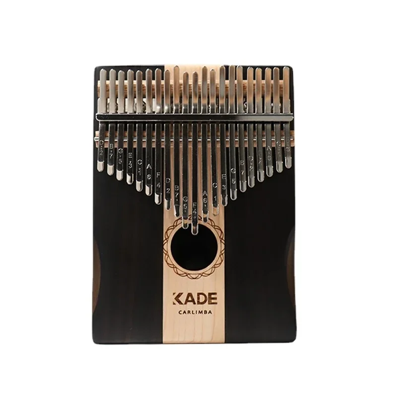 Деревянная клавиатура Kalimba 17 клавиш большой палец музыкальная подарок на любовь