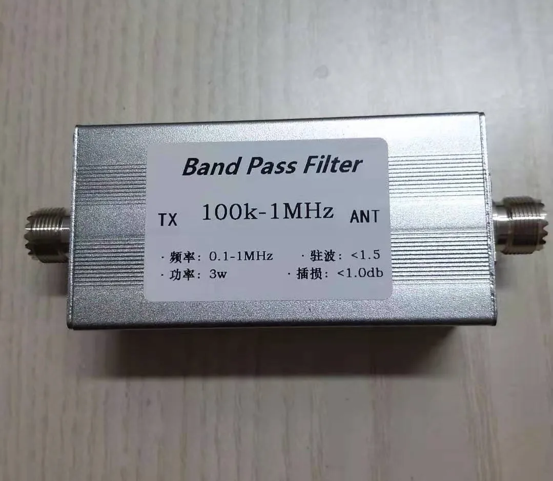 

Фильтр Bandpass BPF 100 кГц-1 МГц для получения