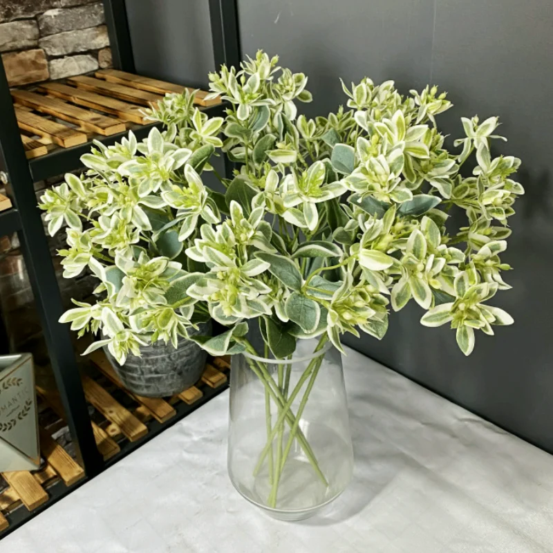 

Artificial Green Plants 45cm Home Living Room Hotel Vase Decoration Flower Arrangement Wedding Background Dress Up Silk Flower