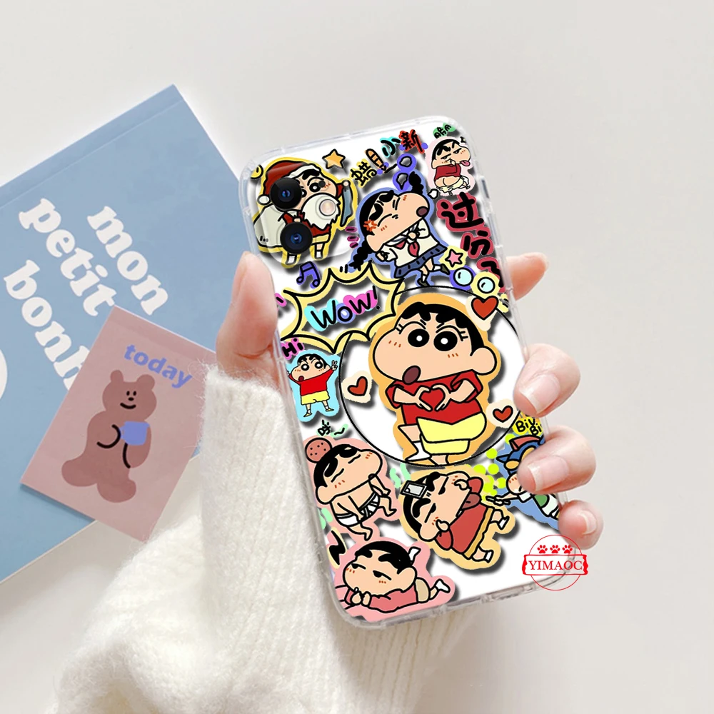 B9 Crayon Shin Chan Мягкий чехол для LG K71 K8 Plus K9 Lite Q510 K92 Q92 Stylo 6 7 V40 V50 V60 Velvet G9 X4 Q61 Q60