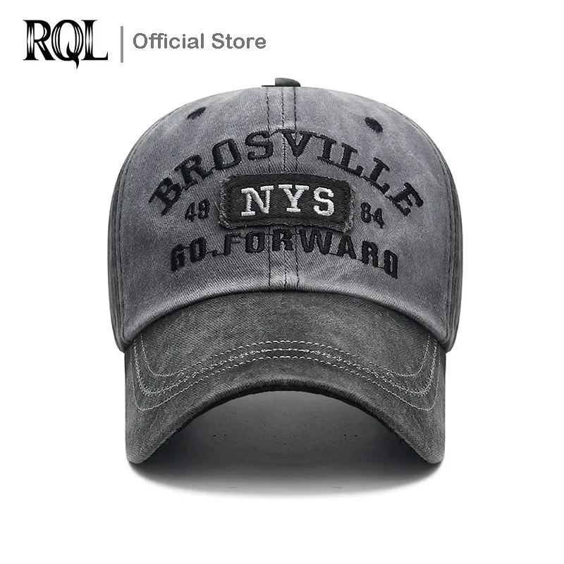 Бейсболка для мужчин и женщин винтажная Спортивная потертая Кепка с вышивкой