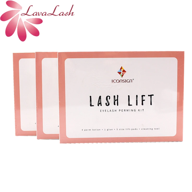

5Boxes Iconsign Lash Lift For Eyelash Extensions Glue Eyelash Perming Kit Lotion Tools Beauty Shop Korea Original Free Shipping