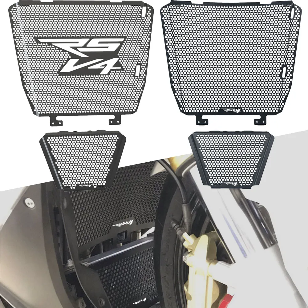 Защита радиатора мотоцикла защита масляного для Aprilia RSV4 1000 R RR ABS Factory 2009 2010 2011 2012 2013