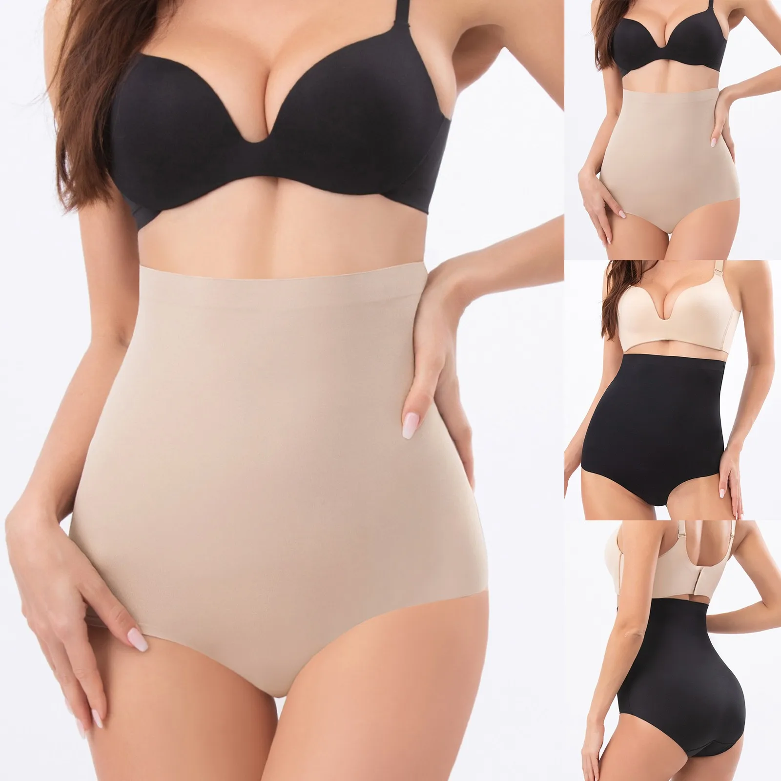 

Шорты с завышенной талией, Корректирующее белье, женские модели, утягивающие бедра, тренировочные шорты без разметки, для женщин