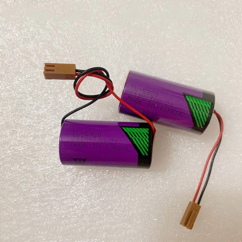 

1pce TADIRAN TL-5920 3.6V Battery Type C 3.6V Lithium Battery With Plug