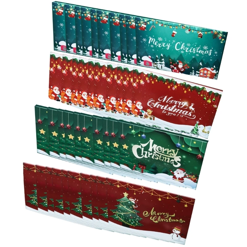 Новый набор рождественских поздравительных открыток к 2024 году с тематическим