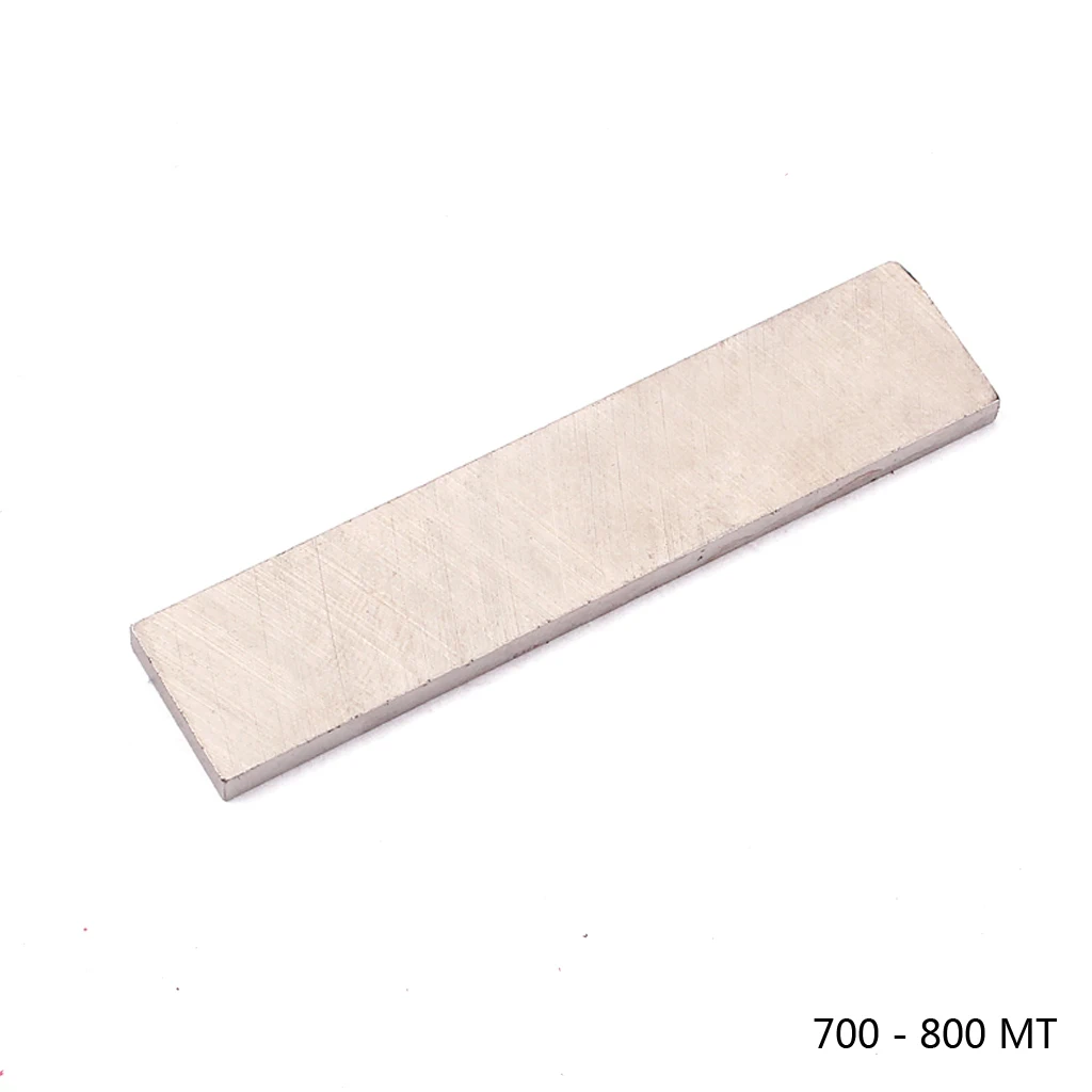 

6 Pcs Unmagnetized Alnico 5 Bar Magnet for Guitar Humbucker Pickup Producing Accessories / 60MM*13MM*4MM