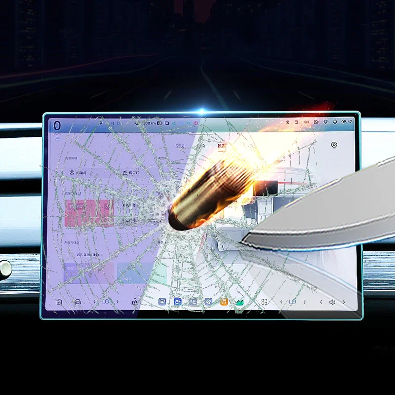 Для ONOV L6 2024-настоящее время автомобильный GPS-навигатор экран защитная закаленная