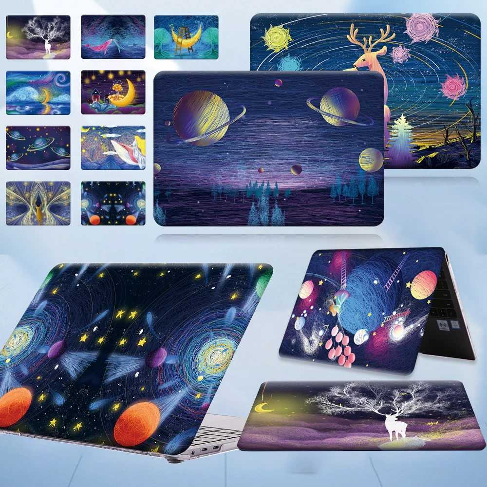 

Laptop Case for Huawei MateBook 13S /14S /D15 /D14 /13 /14 /16 /MateBook X Pro 13.9/X 2020 Anti-fall Paint Pattern Hard Shell