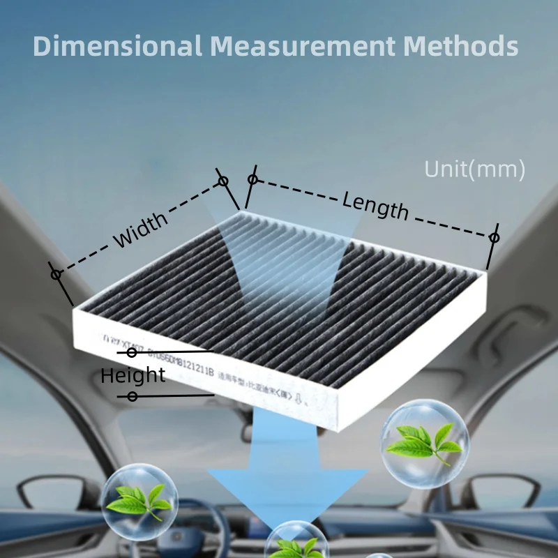 Воздушный фильтр кабины для геометрического автомобиля A C E G6 M6 T EX3/2020 2021 2022 2023