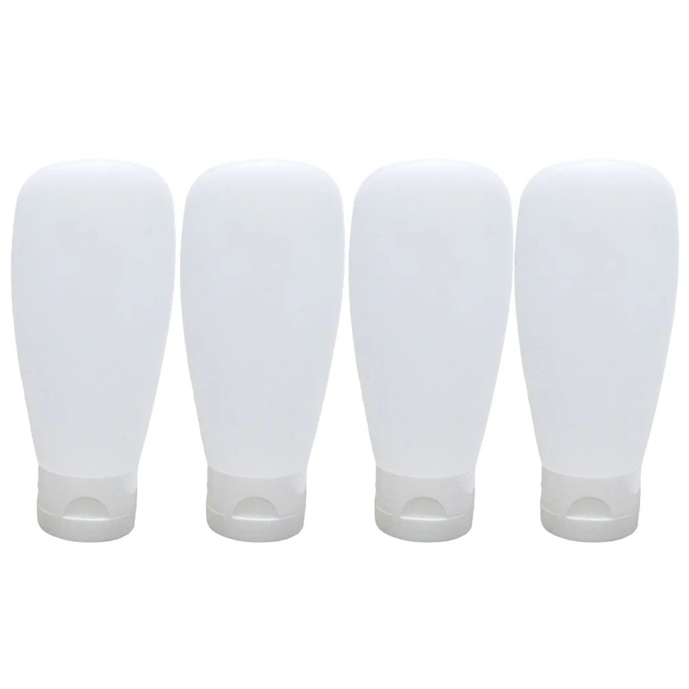 

4 Pcs Shower Gel Dispenser Dispensers Travel Makeup Bottle Sanitizing Cover