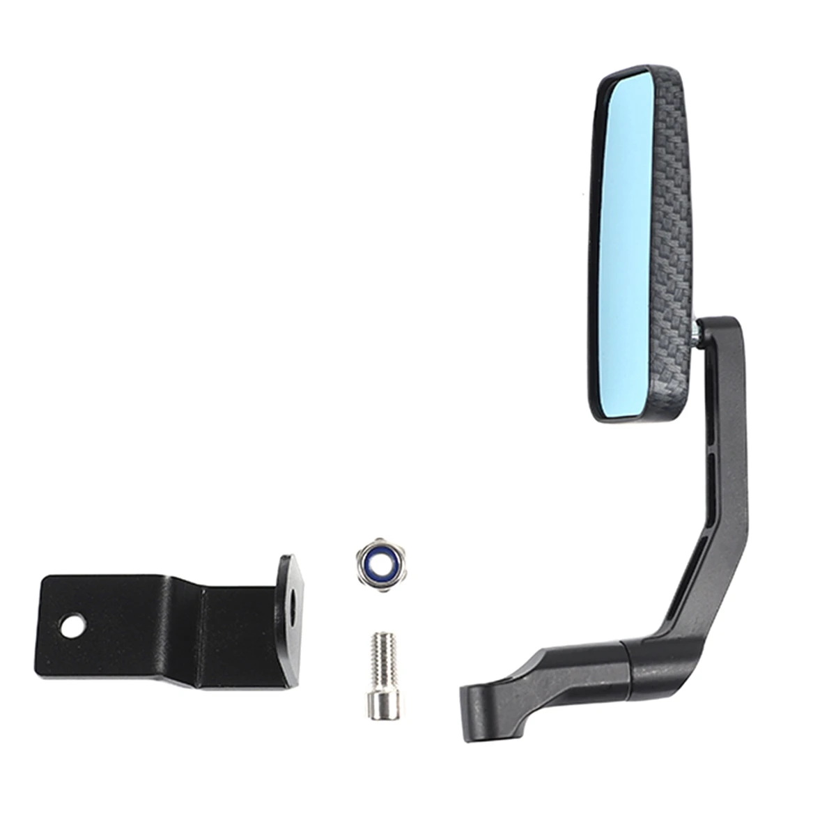 

Заднее прямоугольное боковое зеркало для Suzuki Jimny 2019-2021, аксессуары для защиты от слепых зон (углеродное волокно)