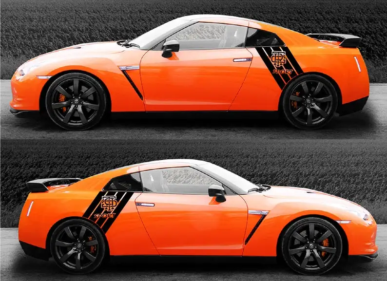 

Виниловая наклейка на заказ, внешняя Совместимость с Nissan набор графических наклеек