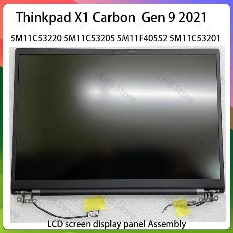 Фото Для Lenovo Thinkpad X1 Carbon 9-го поколения (9Gen) — Дисплейный модуль в сборе (LCD) 5M11C53205 5M11F40552 5M11C53206 5M11C53207 5M11H59224 №1