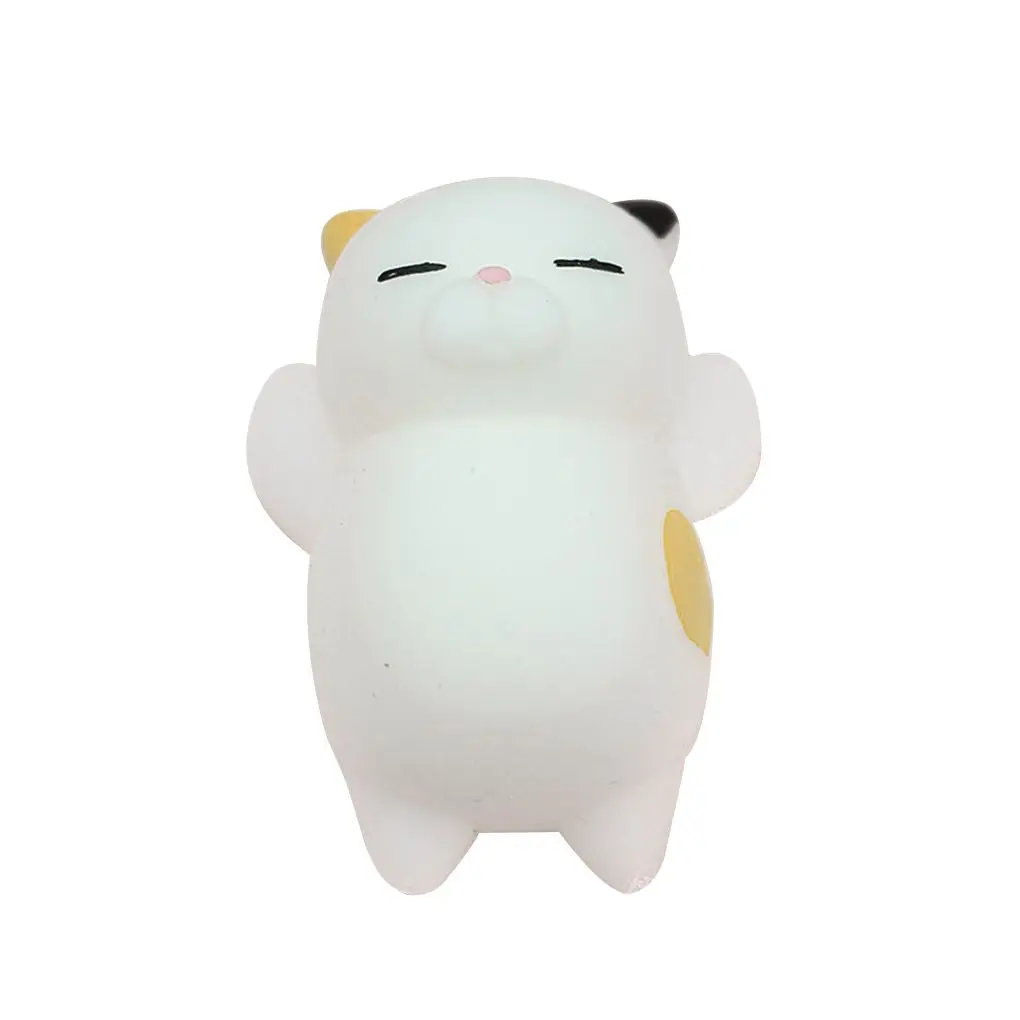 

Mini Change Color Cute Cat Antistress Ball Squeeze Mochi Rising Abreact Soft Sticky Stress Relief Funny Toy Antistress