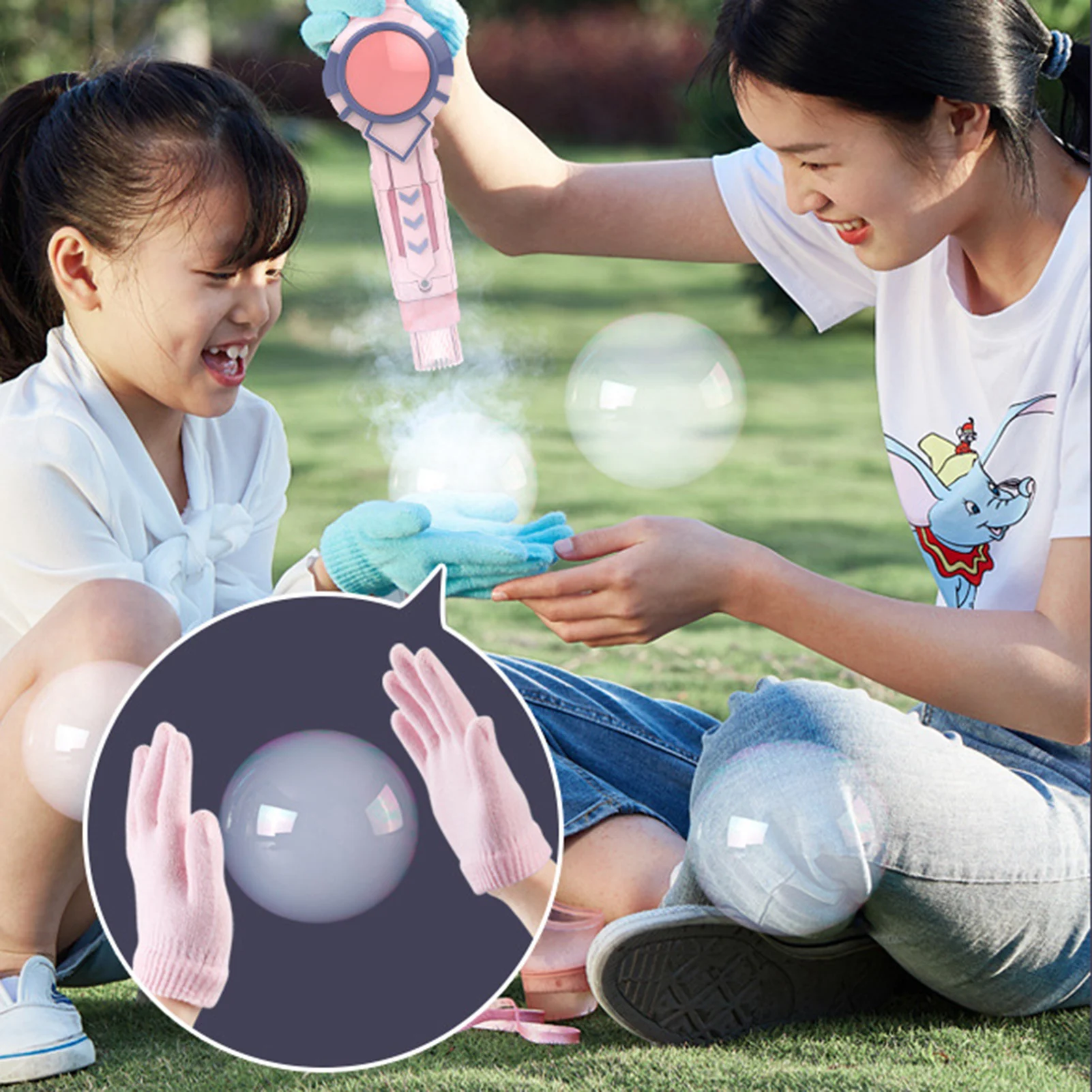 

Bubble Magic Wand Outdoor Water Blowing Bubble Maker