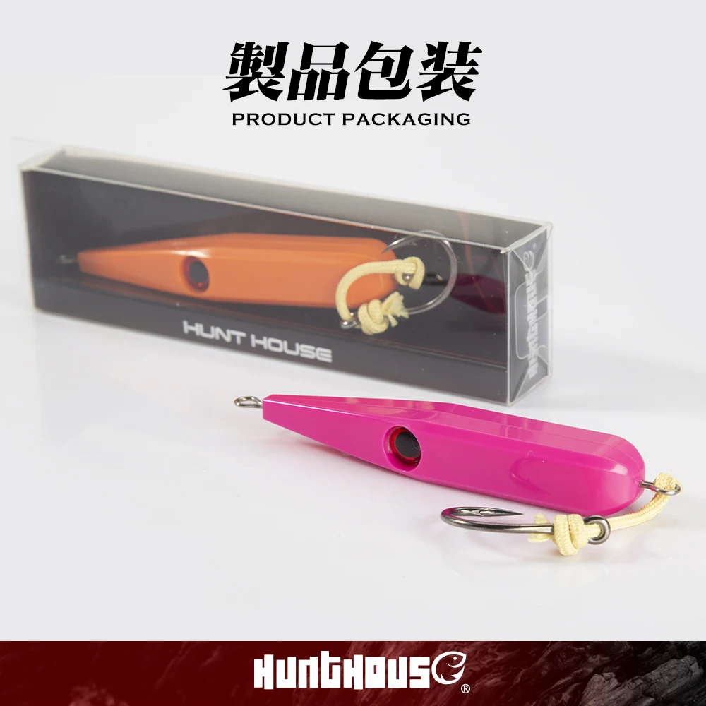 Воблер Hunthouse Heavy Sinking Pencil 100мм45г для троллинга, стикбейт для тунца и морского окуня, приманка для морской рыбалки, техника ловли Walk The Dog (art.: 3920d96ea17be) - 3920d96ea17be
