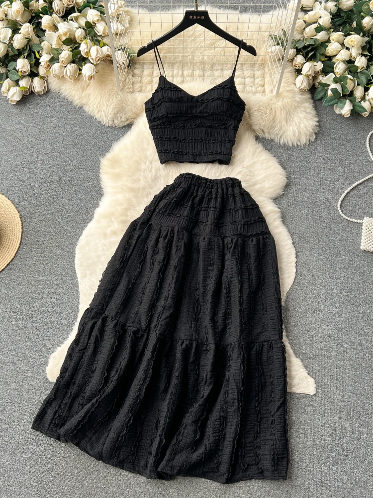 Женский костюм-двойка с кружевной вставкой элегантный топ в стиле пэчворк