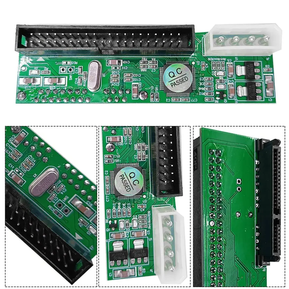 НОВЫЙ Конвертер-адаптер IDE для SATA Plug & Play, модуль с поддержкой 7 + 15 контактов 3,52,5 SATA HDD DVD, сменные адаптеры для компьютера (art.: 3920bcc5fa56a) - 3920bcc5fa56a