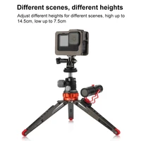 puluz fat cow tripod mobile phone stand desktop portable slr camera photography live support
