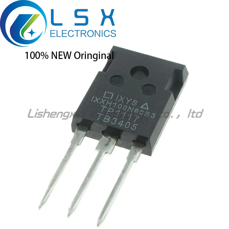 

New/5pcs IXXH100N60B3 IXXH100N60 or IXXH100N60C3 100N60 TO-247 100A 600V TO220 Original On stock