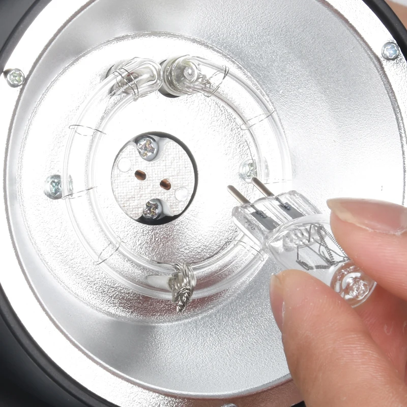 

75W 110V/220V Little Studio Flash Modeling Lamp Bulb For K150A 250DI 300DI K180 styling Bulb Photography flash